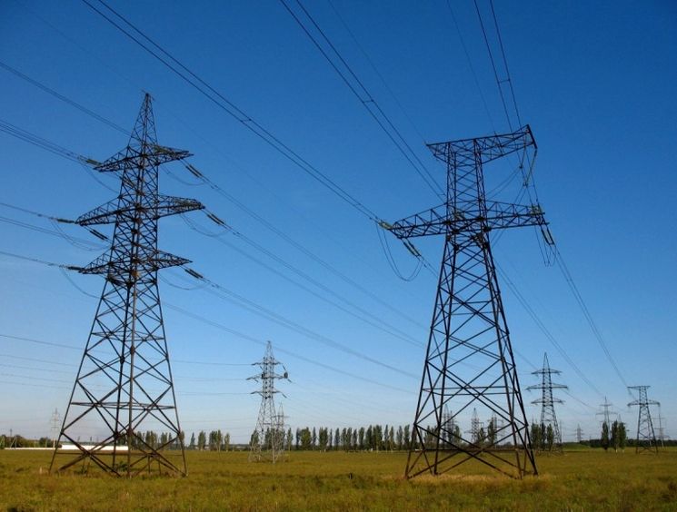 Подача электроэнергии с Украины в Крым